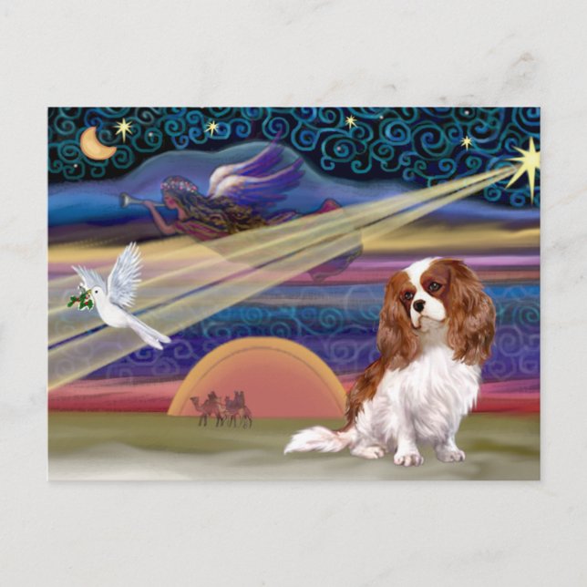 Cartes Pour Fêtes Annuelles L'Étoile de Noël - Cavalier (Blenheim) (Devant)