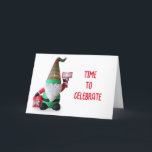 CARTES POUR FÊTES ANNUELLES LET'S EAT, LET'S DRINK & LET'S BE MERRY<br><div class="desc">THANK YOU FOR STOPPING BY ONE OF MY EIGHT STORES!</div>