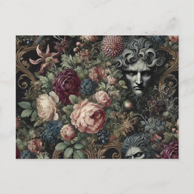 Cartes Pour Fêtes Annuelles 🩸 Lettre à la poupée - gothique victorien (Devant)