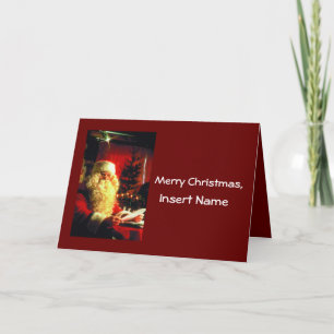 Cartes Pour Fêtes Annuelles Lettre customisée de Père Noël