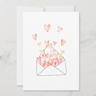Cartes Pour Fêtes Annuelles Lettre d'amour
