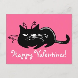 Cartes Pour Fêtes Annuelles Lettre d'amour de mon chat : langue féline