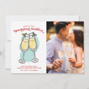 Cartes Pour Fêtes Annuelles LETTRE DE VACANCES COULEURS DE Champagne Photo