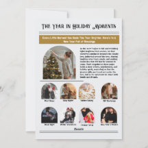 Lettre d'information Arch Photo Collage Noël