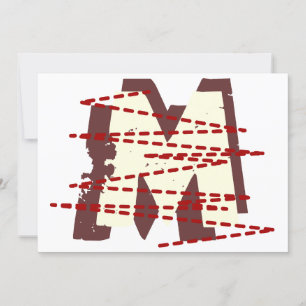 Cartes Pour Fêtes Annuelles LETTRE MONOGRAPHIQUE vintage URBAIE DÉSACRÉE