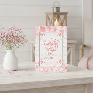 Cartes Pour Fêtes Annuelles Lettres d'amour en fleurs : Personnalisez votre Sa