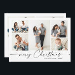 Cartes Pour Fêtes Annuelles Lettres d'argent moderne Noël 7 PHOTO Salutation<br><div class="desc">Carte de vacances moderne Silver Lettering Christmas PHOTO Greeting. Surprenez et apportez la joie à vos proches et rendez la fête inoubliable. Pour plus de personnalisation,  cliquez sur le lien "customiser plus" et utilisez notre outil de conception pour modifier ce modèle.</div>
