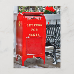 Cartes Pour Fêtes Annuelles Lettres pour boîte aux lettres Père Noël