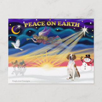 Cartes Pour Fêtes Annuelles Lever de soleil de Noël - Renard américain 1