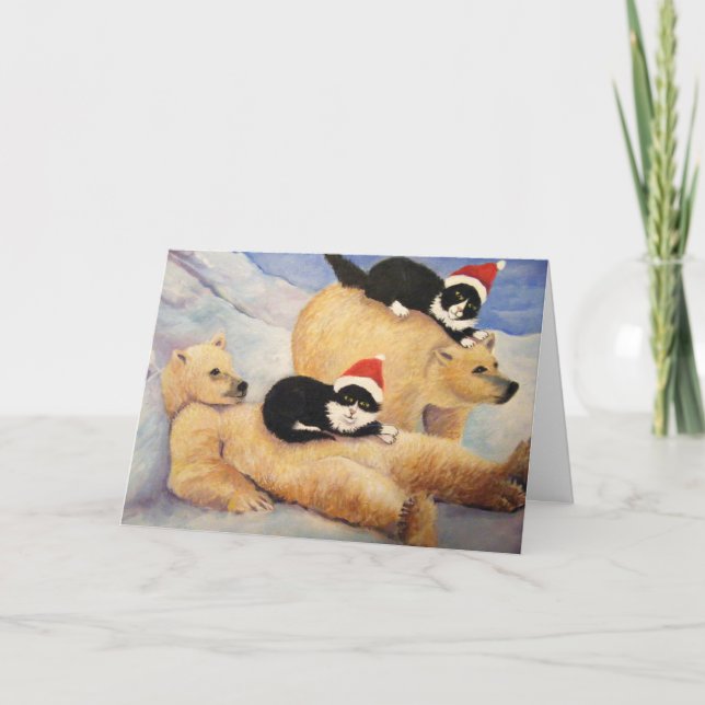 CARTES POUR FÊTES ANNUELLES L'EXPRESS POLAIRE (Devant)