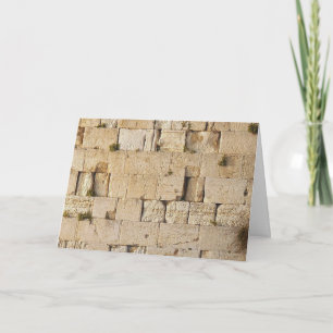 Cartes Pour Fêtes Annuelles L'HaKotel (Le Mur Occidental) À L'Avant
