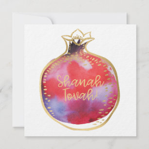 Cartes Pour Fêtes Annuelles L'hébreu de Rosh Hashana souhaite la bienvenue à S