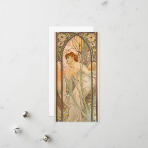 Cartes Pour Fêtes Annuelles L'heure du jour, Contemplation du soir, 1899