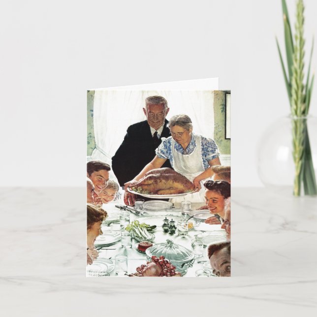 Cartes Pour Fêtes Annuelles Liberté de la volonté (Devant)