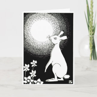 Cartes Pour Fêtes Annuelles lièvre