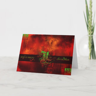 Cartes Pour Fêtes Annuelles Light Love & Peace et un joyeux noël
