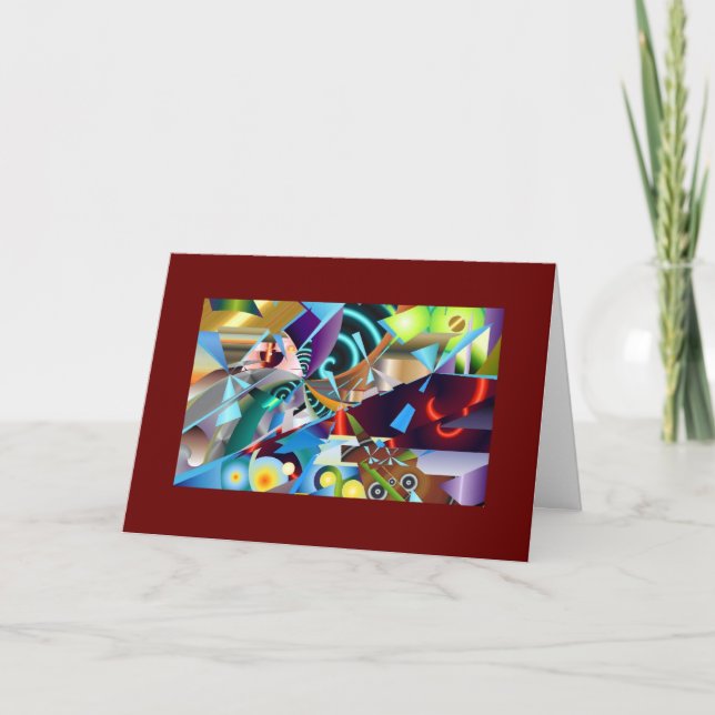 Cartes Pour Fêtes Annuelles Lights2 (Devant)