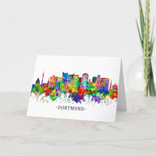 Cartes Pour Fêtes Annuelles Ligne aérienne Dortmund Allemagne