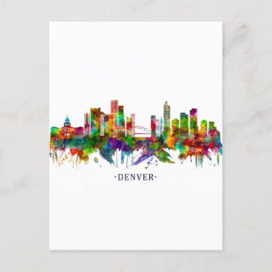 Cartes Pour Fêtes Annuelles Ligne de Denver Colorado
