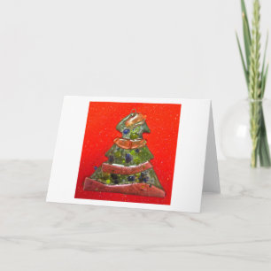 Cartes Pour Fêtes Annuelles Lignes d'arborescence 3