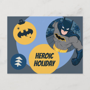 Cartes Pour Fêtes Annuelles Ligue de Justice Batman Holiday Bauble