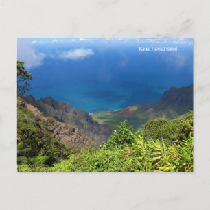 Cartes Pour Fêtes Annuelles L'île de Kauai Hawaii