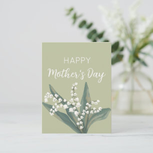 Cartes Pour Fêtes Annuelles Lily of the Valley Joyeuse fête des mères