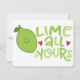 CARTES POUR FÊTES ANNUELLES LIME TOUTES LES VOS