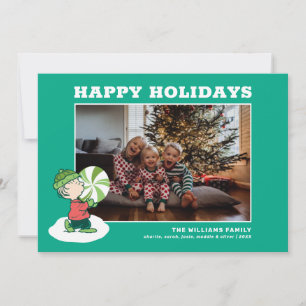 Cartes Pour Fêtes Annuelles Linus Bonbon à la Menthe