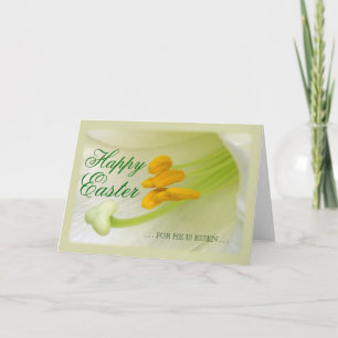 Cartes Pour Fêtes Annuelles Lis de Pâques