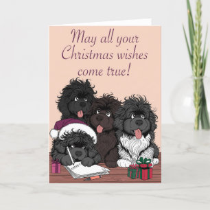 Cartes Pour Fêtes Annuelles Liste de Noël et vœux de Noël