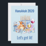 Cartes Pour Fêtes Annuelles Lit Wine Lover Hanoukka 2020<br><div class="desc">Ce design a été créé par art numérique et peut être personnalisé dans la zone fournie par le changement de la photo et/ou du texte. Vous pouvez également le customiser en choisissant l'option cliquer pour customiser une autre option et supprimer ou modifier la couleur de l'arrière - plan, ajouter du...</div>