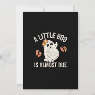 Cartes Pour Fêtes Annuelles Little Boo Est Presque Prête Pour L'annonce De Gro