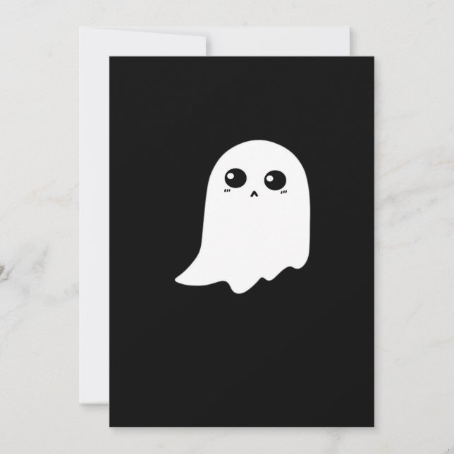 Cartes Pour Fêtes Annuelles Little Boo Funny Meme (Devant)