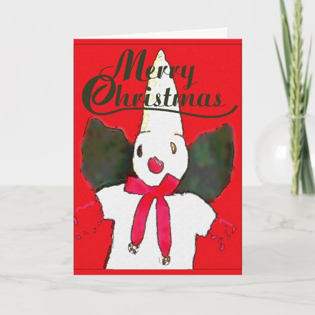 Cartes Pour Fêtes Annuelles Little New Orleans Snowman Holiday Card (Devant)
