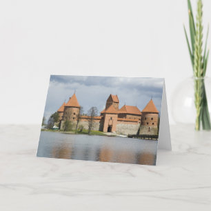 Cartes Pour Fêtes Annuelles Lituanie, Trakai. Château d'Île 2