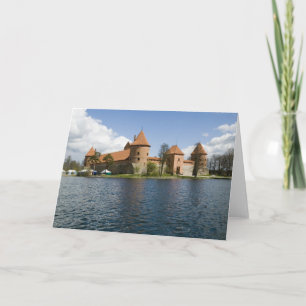 Cartes Pour Fêtes Annuelles Lituanie, Trakai. Château d'Île 3