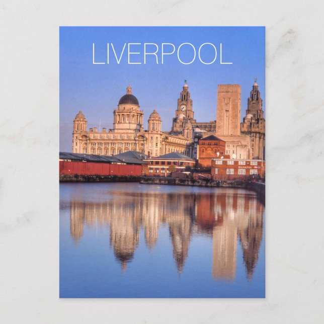 Cartes Pour Fêtes Annuelles Liverpool (Devant)
