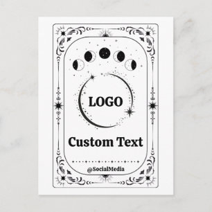 Cartes Pour Fêtes Annuelles Logo de l'entreprise de Tarot personnalisé Promoti