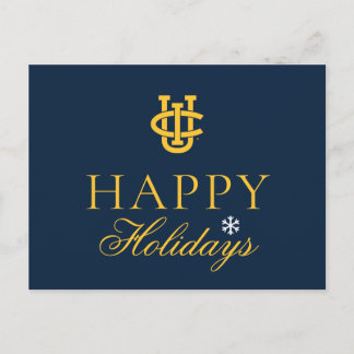 Cartes Pour Fêtes Annuelles Logo de l'Université de Californie à Irvine