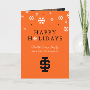 Cartes Pour Fêtes Annuelles Logo de l'université d'État d'Idaho Bold Bengals
