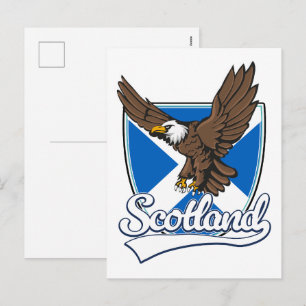 Cartes Pour Fêtes Annuelles logo de voyage en Écosse