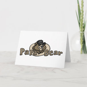 Cartes Pour Fêtes Annuelles Logo Papa Bear 2013