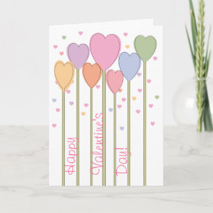 Cartes Pour Fêtes Annuelles Lollipops de coeur lunaire