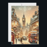 Cartes Pour Fêtes Annuelles London's Festive Splendor - Vibrant Christmas Car<br><div class="desc">Célébrez la saison des Fêtes avec notre carte de Noël "London's Festive Splendor", un hommage éclatant au coeur et à l'âme de la capitale britannique. Cette carte est pleine de vie et présente les monuments emblématiques de Londres - le Tower Bridge, Big Ben, et le London Eye - tous illuminés...</div>