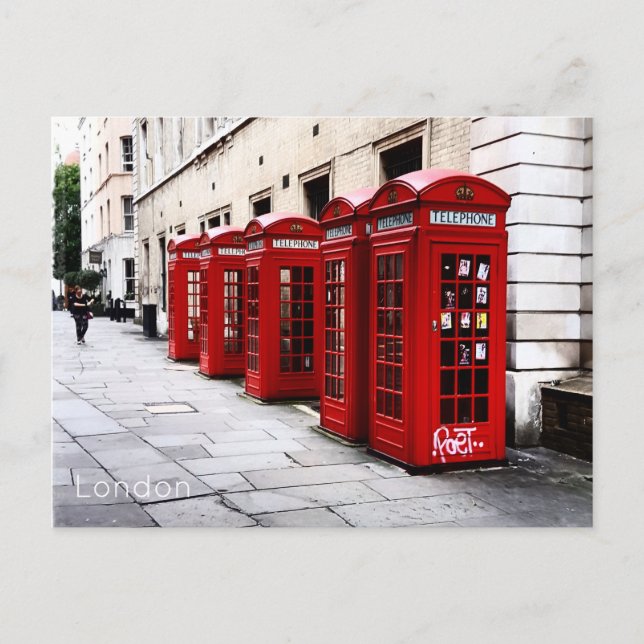Cartes Pour Fêtes Annuelles Londres (Devant)