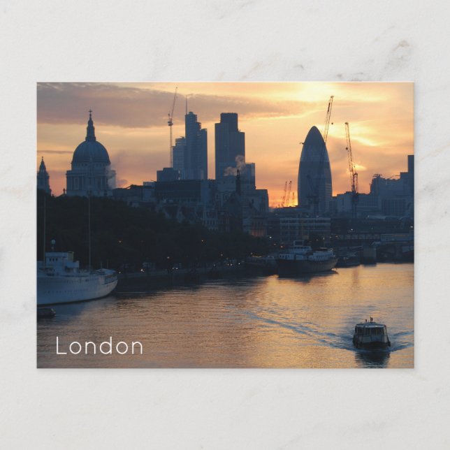 Cartes Pour Fêtes Annuelles Londres (Devant)