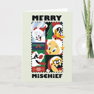 Cartes Pour Fêtes Annuelles LOONEY TUNES™ Vacances Joyeux Bazar
