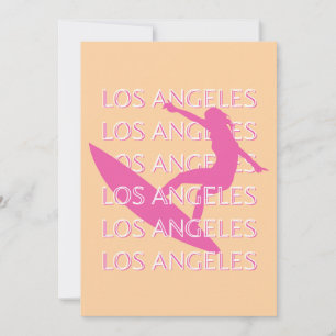 Cartes Pour Fêtes Annuelles Los Angeles Travel Art, Californie, Amateurs de pl