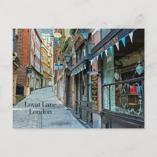 Cartes Pour Fêtes Annuelles Lovat Lane, Londres, Angleterre,